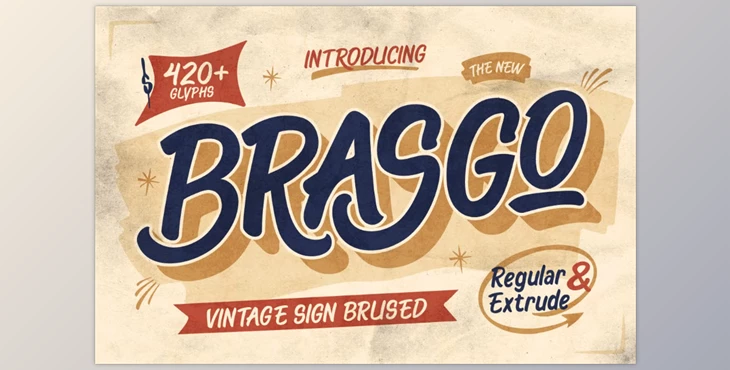 Download Brasgo Font (CreativeMarket 291285153)