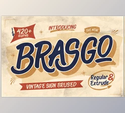 Download Brasgo Font (CreativeMarket 291285153)