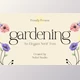 Download Gardening – Elegant Serif Font (CreativeMarket 291064838)