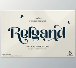 Download Relgand - Display Family Font (CreativeMarket 195280574)