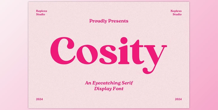 Download Cosity - Display Serif Font (Creativemarket 92132679)