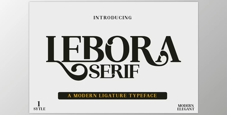Download Lebora Font (Creativemarket 279931270)