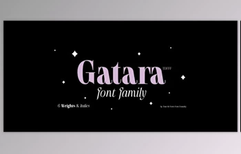 MyFonts - Download Gatara <span class='badge badge-warning'>Font</span> Family
