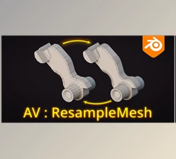 Blender - Download Resample Mesh v1.0.20