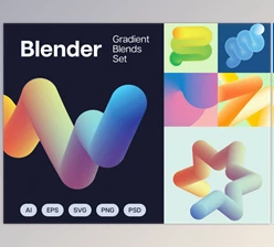 UI8 - Download Blender: Gradient Blends Collection