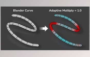 <span class='badge badge-warning'>Blender</span> - Download Adaptive Curve v1.5