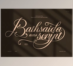 Download Bathsaida Calligraphy Script Font (CreativeMarket 291168840)