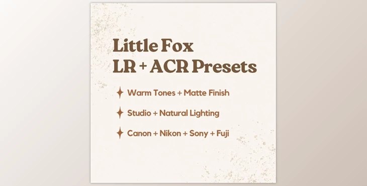 Jessica G - Download Little Fox Lightroom Presets