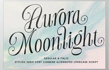 Download Aurora Moonlight Dreamy <span class='badge badge-warning'>Serif</span> <span class='badge badge-warning'>Font</span> (<span class='badge badge-warning'>CreativeMarket</span> 291259889)