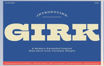 Download Girk - <span class='badge badge-warning'>Variable</span> Slab Serif (CreativeMarket 291322856)