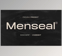 Download Menseal Family Font (CreativeMarket 180278546)