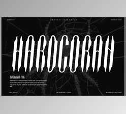 Download Hardcoran - Artdeco & Blackletter (Creativemarket 291315957)