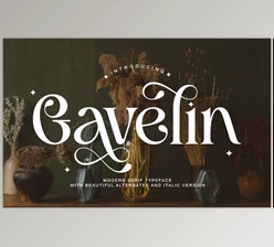 Download Gavelin - Luxury Serif Font (Creativemarket 291306398)