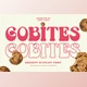 Download Gobites - Groovy Retro Font (Creativemarket 291306774)