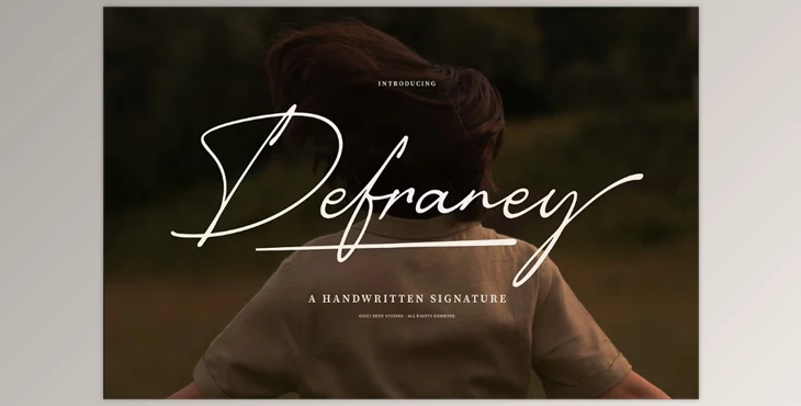 Download Defraney Font (Creativemarket 291310190)