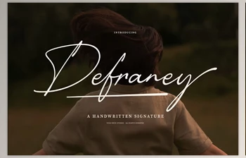 Download Defraney <span class='badge badge-warning'>Font</span> (Creativemarket 291310190)