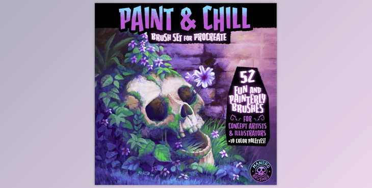 Gumroad - Download Paint & Chill Brush Set for Procreate