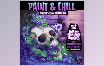Gumroad - Download Paint & Chill <span class='badge badge-warning'>Brush</span> Set for <span class='badge badge-warning'>Procreate</span>