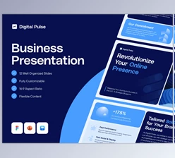 UI8 - Download Business Presentation Template - Digital Pulse