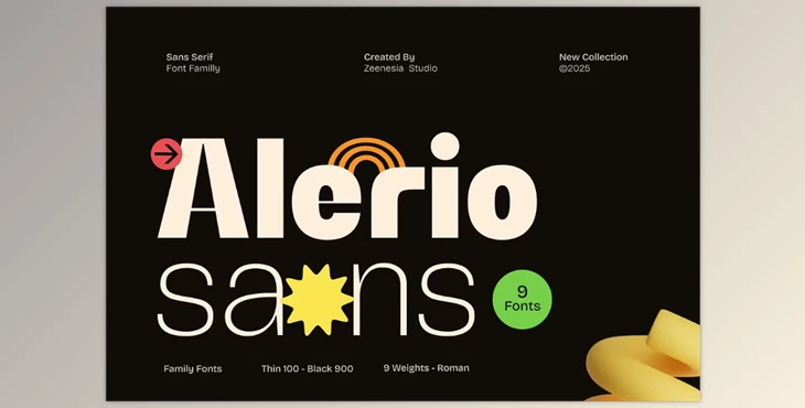 Download Alerio Sans (CreativeMarket 291339902)