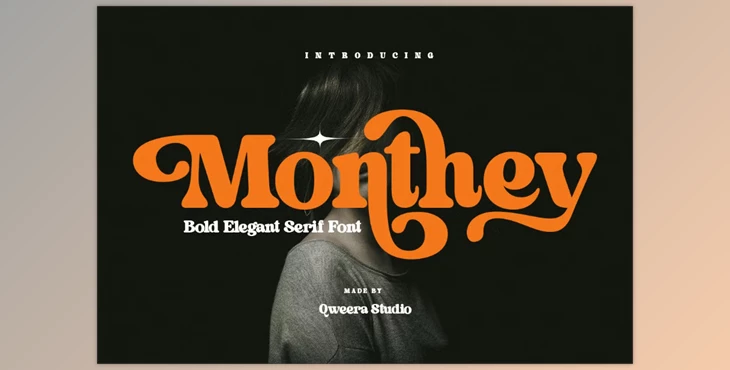 Download Monthey - Bold Elegant Display (CreativeMarket 291339157)