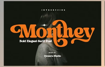 Download Monthey - Bold Elegant <span class='badge badge-warning'>Display</span> (CreativeMarket 291339157)