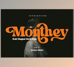 Download Monthey - Bold Elegant Display (CreativeMarket 291339157)