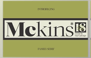 Download Mckins - Family <span class='badge badge-warning'>Serif</span> <span class='badge badge-warning'>Font</span> (<span class='badge badge-warning'>CreativeMarket</span> 291343174)