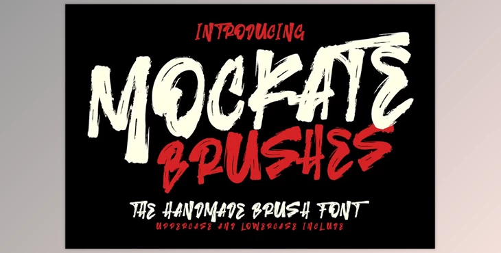 Download Mockate Brushes Handmade Font (CreativeMarket 291341804)