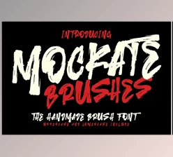 Download Mockate Brushes Handmade Font (CreativeMarket 291341804)