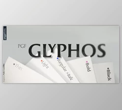 MyFonts - Download PGF Glyphos Font Family