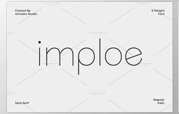 Download Imploe Modern Sans <span class='badge badge-warning'>Font</span> <span class='badge badge-warning'>Family</span> (CreativeMarket 291341306)