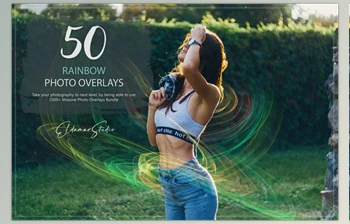 Artstation - Download 50 Rainbow Photo <span class='badge badge-warning'>Overlays</span>