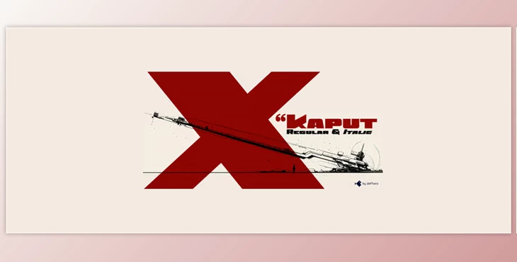 MyFonts - Download Kaput Caps Font Family