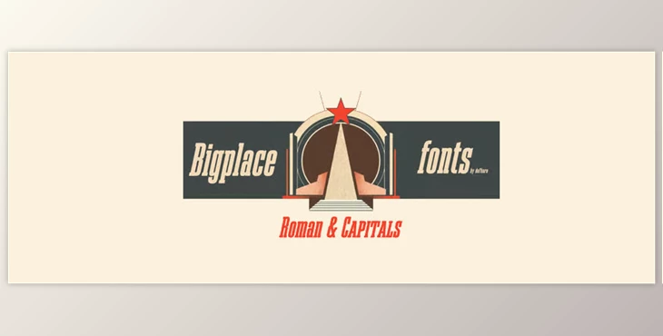MyFonts - Download Bigplace Font Family