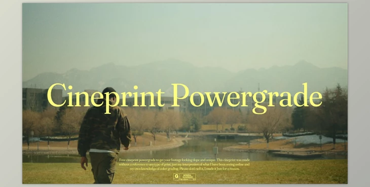 Gumroad - Download Roninxvi - Cineprint Powergrade
