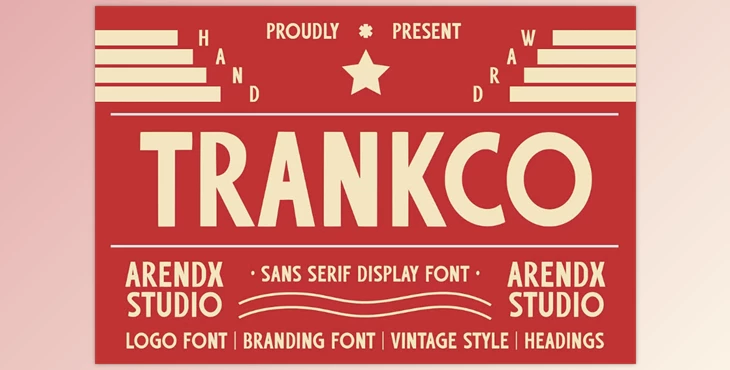 Download Trankco - Display Font (CreativeMarket 291284736)