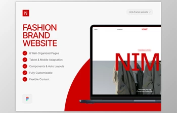 UI8 - Download NIMB - Fashion Brand <span class='badge badge-warning'>Website</span>