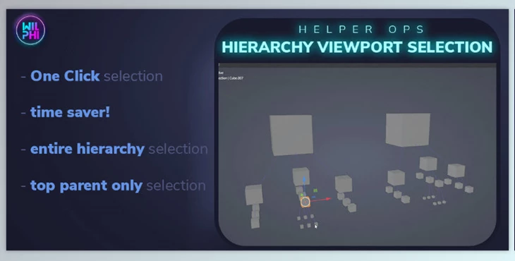 Blender - Download Hierarchy Viewport Selection v1.0.2