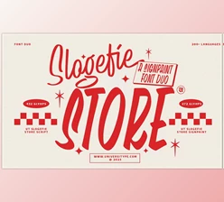 Download Slogefie Store Font Duo (CreativeMarket 291222257)
