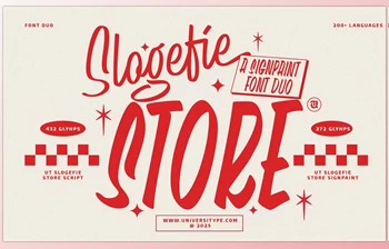 Download Slogefie Store <span class='badge badge-warning'>Font</span> Duo (CreativeMarket 291222257)
