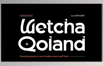 Download Wetcha Qoland Modern Sans <span class='badge badge-warning'>Serif</span> (<span class='badge badge-warning'>CreativeMarket</span> 291370080)
