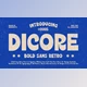 Download Dicore - Bold Sans retro Font (CreativeMarket 291084381)