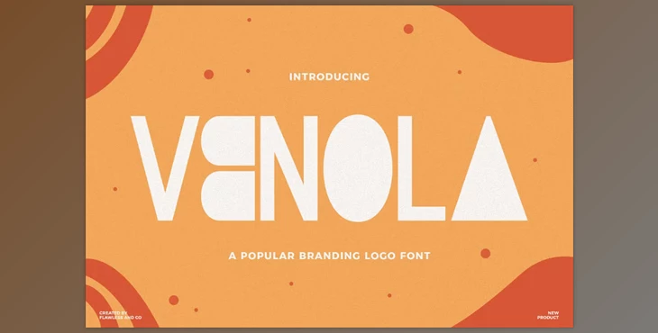 Download Venola - Branding Logo Font (CreativeMarket 291376159)