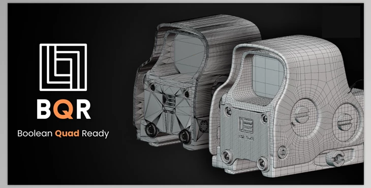Blender - Download BQR Boolean Quad Ready v16