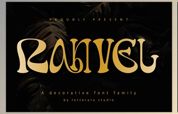 Download Ranvel Font (<span class='badge badge-warning'>CreativeMarket</span> 291252694)