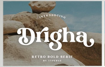 Download Drigha - Stylish <span class='badge badge-warning'>Serif</span> <span class='badge badge-warning'>Font</span> (<span class='badge badge-warning'>CreativeMarket</span> 291232444)