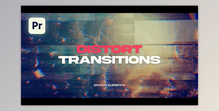 Download Distort Transitions (Videohive 57786866) - PR Project