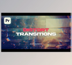 Download Distort Transitions (Videohive 57786866) - PR Project