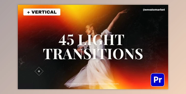 Download Light Transitions For Premiere Pro (Videohive 57798725) - PR Project